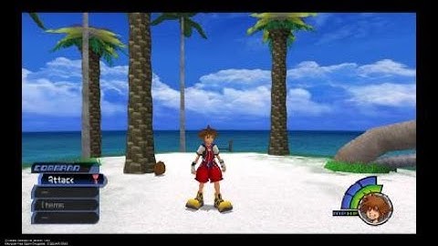 Kingdom Hearts Final Mix 1.5 Sora vs Riku Destiny Islands