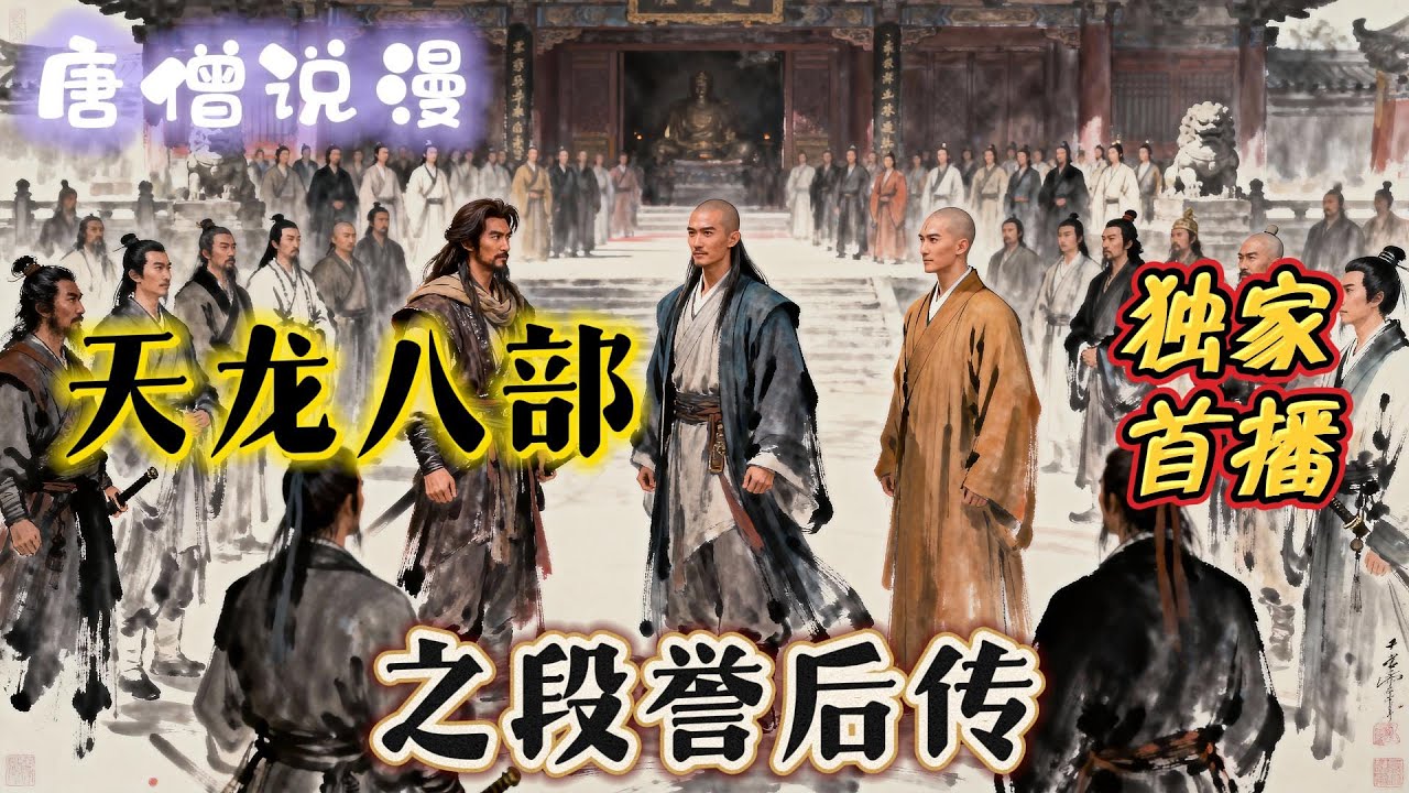 【长篇】《天龙八部之段誉后传》段誉当上了大理国国王，得知乔峰跳崖没死，三兄弟再重逢，儿女情仇，江湖恩怨，风云再起，大战一触即发，能否全身而退？#完结文 #热血 #武俠 #金庸 #一口气看完#笑傲江湖