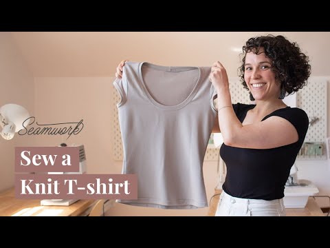 Sew a Knit T-shirt - YouTube