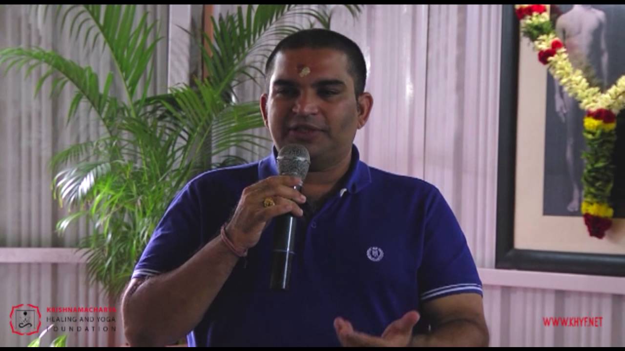 Patanjali's Yogasutra | Dr. Kausthub Desikachar | YS I.42 | 23 July 2016