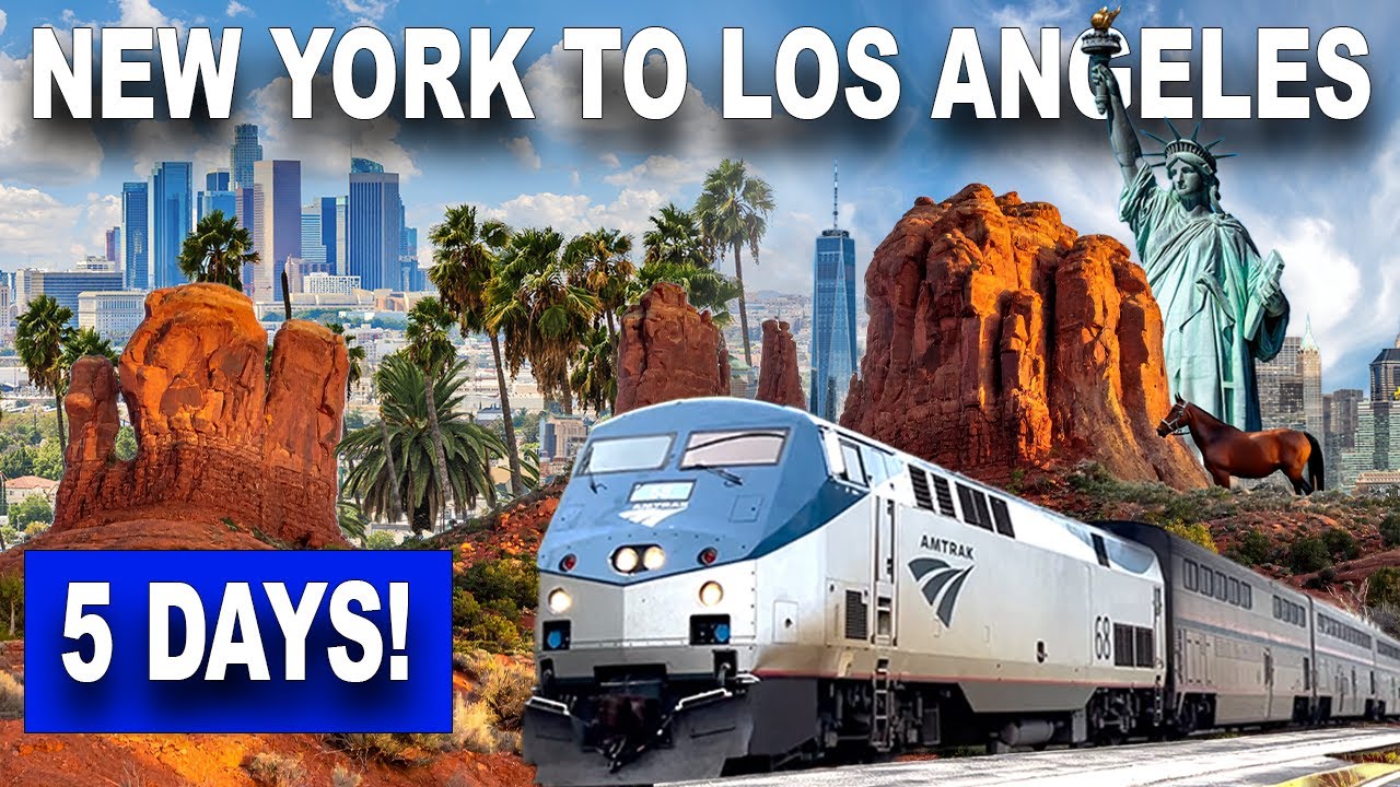 New York to Los Angeles in 5 DAYS | Crossing America by Train Part 1