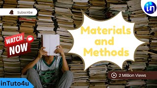 How to write Material and Methods in 2026.