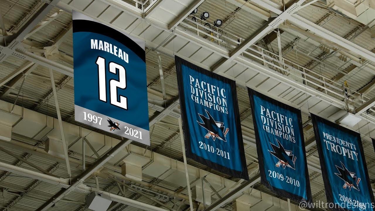 2023 San Jose Sharks Patrick Marleau #12 Retirement