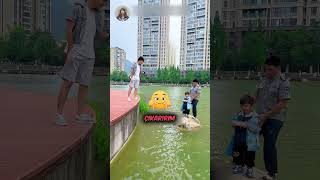 Çocuğu Kahraman Abisi Kurtardı 💯