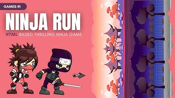 Ninja Run - My First HTML/CSS/JS 2D Game (2023) | Funny, Imperfect, and Proud! 🥷💻