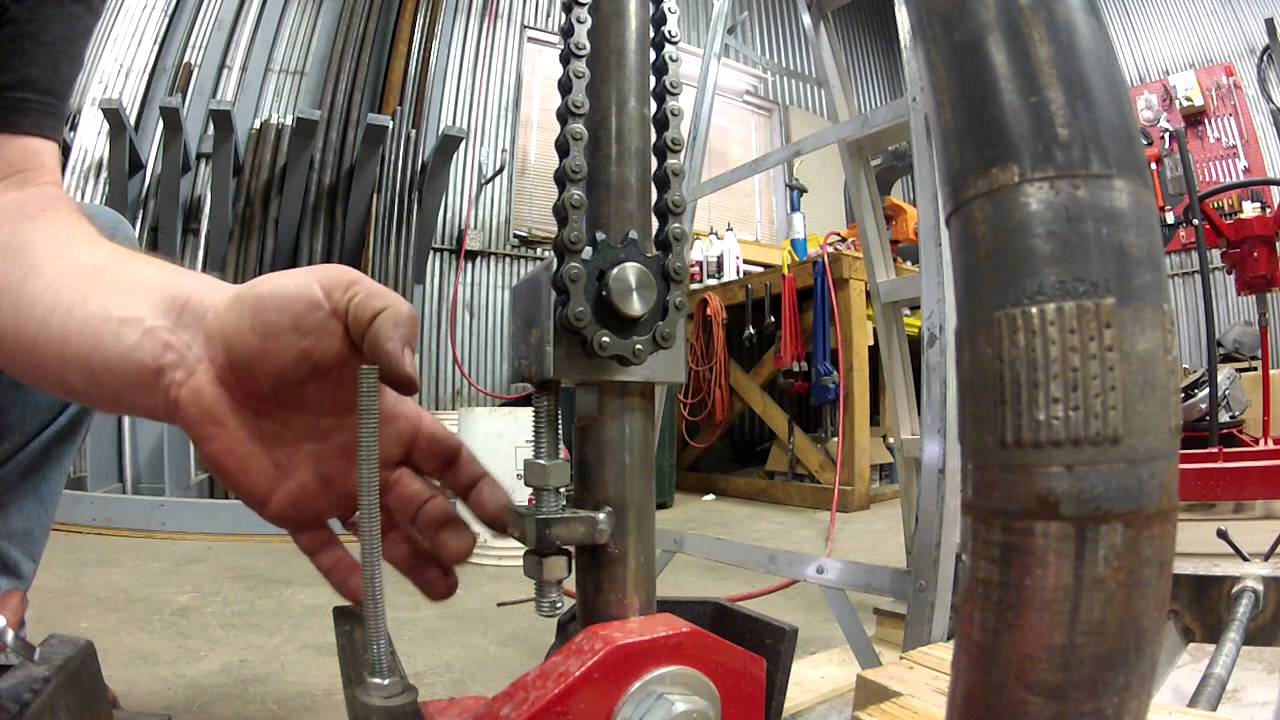 Winkie Diamond Drill Chain Installation YouTube