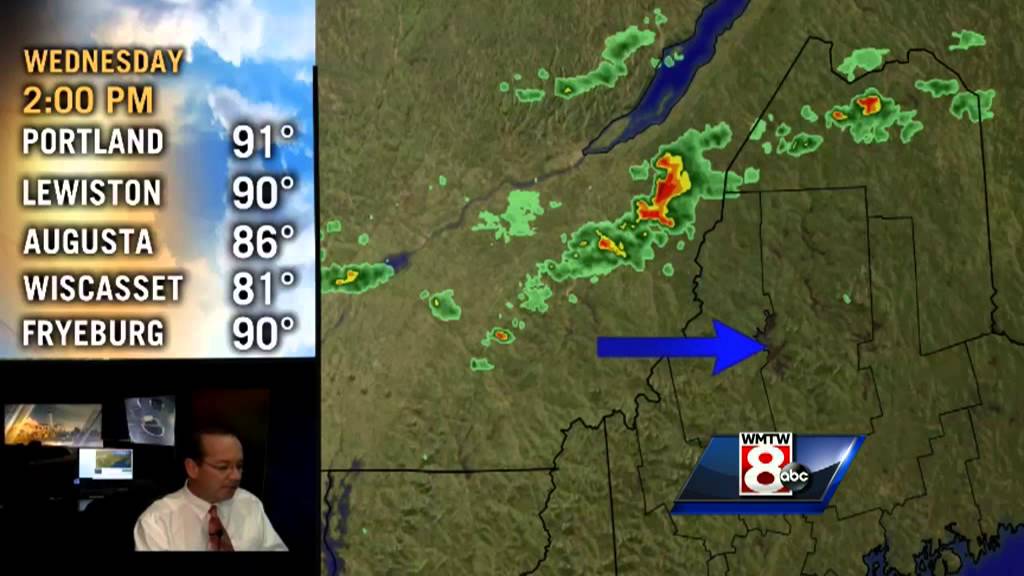 Severe Thunderstorm Watch for interior Maine and New Hampshire - YouTube