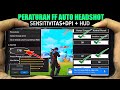 100% AUTO HEADSHOT SEMUA HP⚙️📲 CARA SETTING SENSITIVITAS FF AUTO HEADSHOT &amp; SETTING KONTROL + DPI