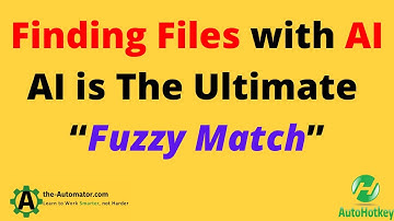 AI Fuzzy Match - File Search