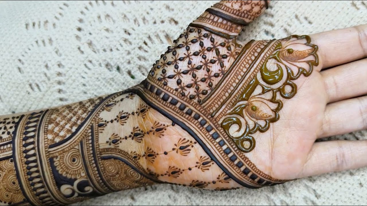 Full hand bridal mehndi design | Latest stylish mehndi design | Beautiful stylish mehndi design