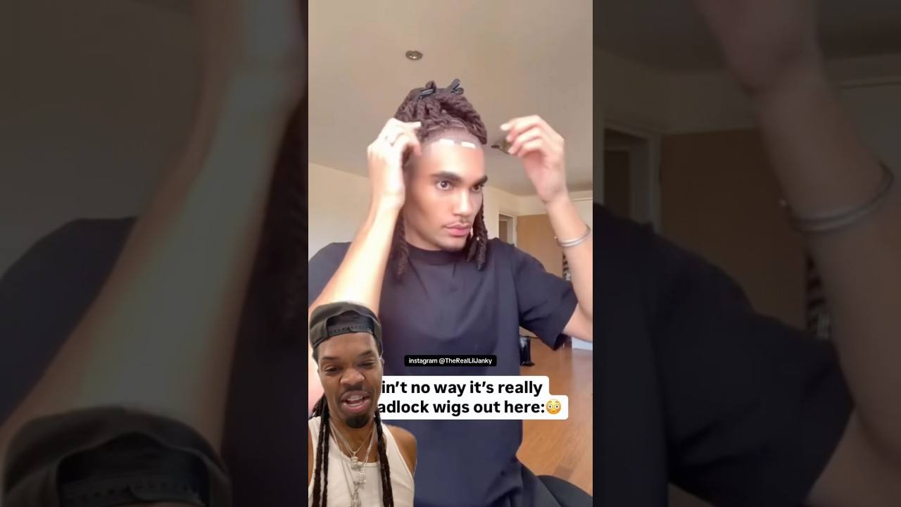 Ain’t no way it’s really dreadlock wigs out here :