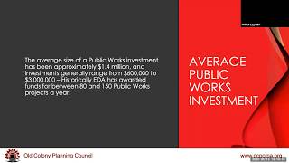 EDA CARES Act Webinar - Old Colony Planning Council