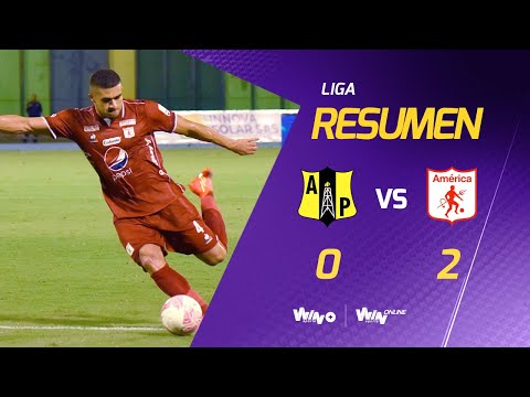 Alianza Petrolera vs. América (Resumen y goles) | Liga BetPlay Dimayor 2022-2 | Fecha 18