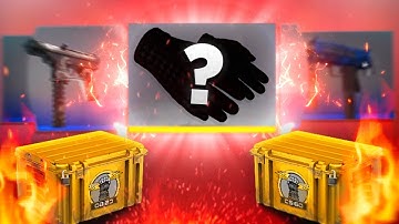 Abri CAIXAS DE LUVAS dentro do CSGO! *Luvas Raras no CS* - CSGO Open Case