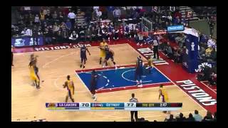 NBA CIRCLE - LA Lakers Vs Detroit Pistons Highlights 29 Nov. 2013 www.nbacircle.com