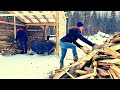 Couple Finishes DIY POLE BARN | Sugar Shack | Building Our Home In The Canadian Woods
