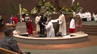 2014 Easter Vigil Baptisms at St. Mark the Evangelist