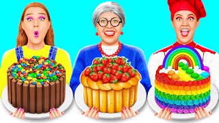 Ben Vs Büyükanne Yemek Yapma Mücadelesi Kek Dekorasyon Mücadeles Rapapa Challenge