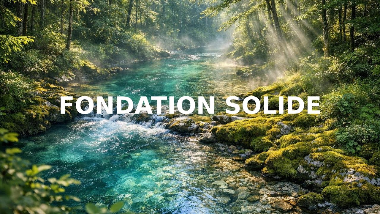 Prière puissante pour bâtir ta vie sur le roc solide de la Parole de Dieu