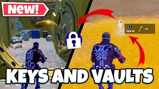 New Key and Vault locations Fortnite Chapter 3 Season 4 complete guide