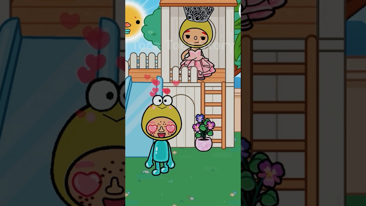 Tiny Toad Trickery! A Mage's Cleverest Trap 🐸🎁 #tocaboca #tocalifeworld