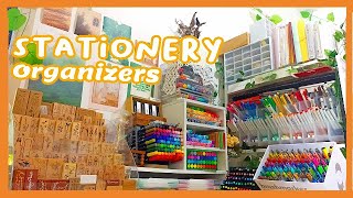 🌼30 organizers for stationery |Stationery Organizers that I'm using + links & prices