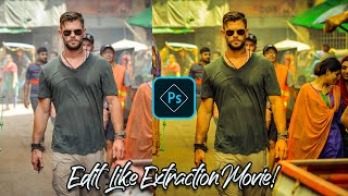 Edit Like Extraction Movie! Adobe Photoshop screenshot 5