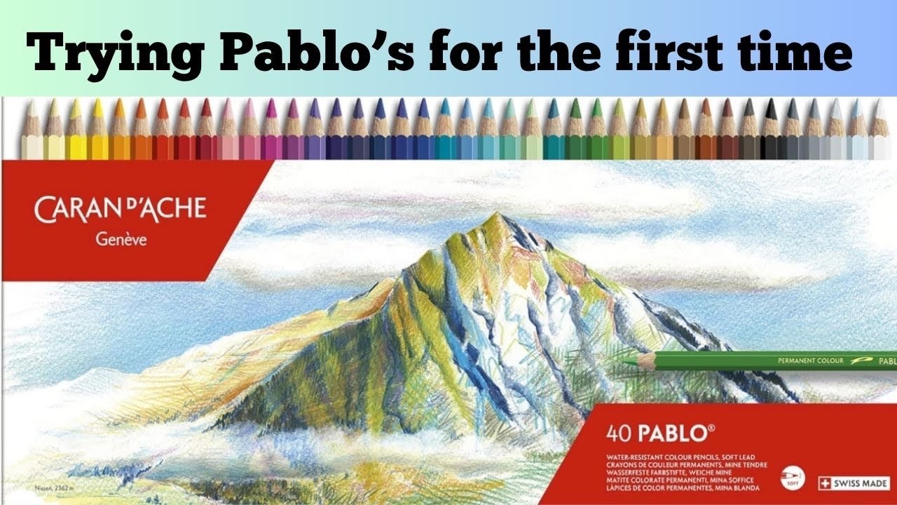 Trying Caran D’ Ache Pablo Colored Pencils For The First Time | Will They Replace My Prismacolors ❓