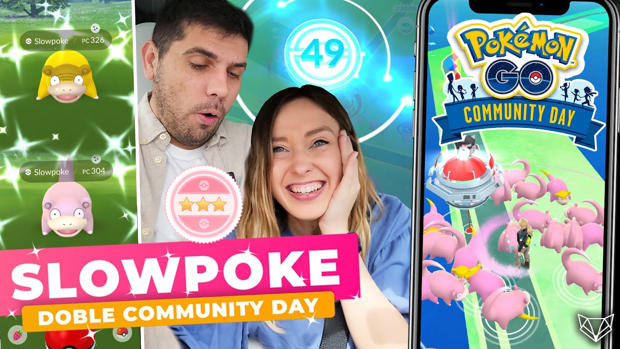 🎂 A PESAR DE SER UN DÍA ESPECIAL NO PODÍAMOS PERDÉRNOSLO: COMMUNITY DAY DE SLOWPOKE [Neludia]