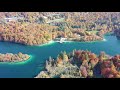 Plitvice Lakes National Park in autumn colours
