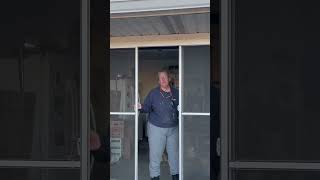 Garage Door Screen #homestead #chicken #farmlife