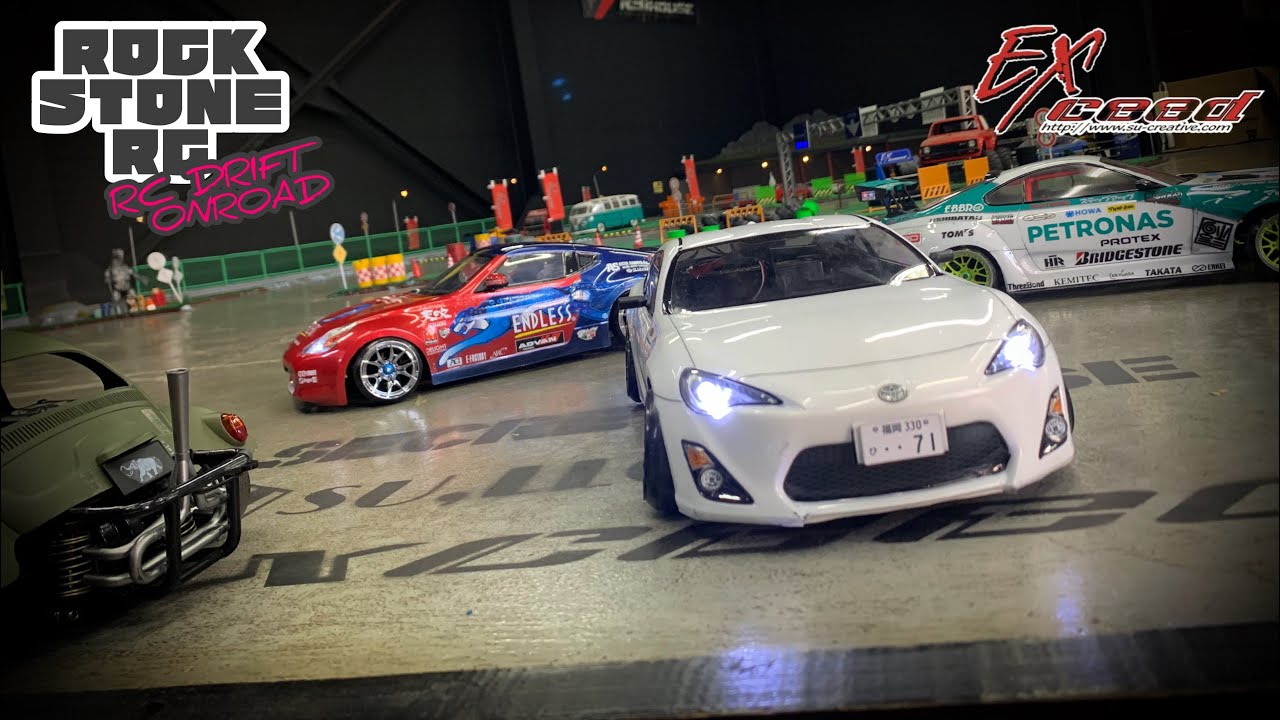 RC DRIFT EXceed Secret Bace Scale Drift - YouTube