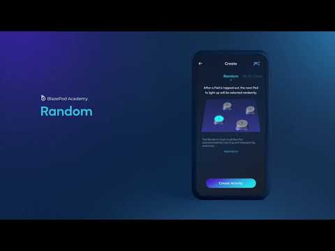 BlazePod Thailand - การตั้งค่าโปรแกรม Random
