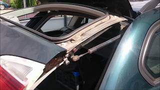 BMW 3 Série E91 LCI Boot Trunk Lid Trim Panel Noir Gauche N/S 7119053 BMW 3 Série E91 LCI Boot Trunk Lid Trim Panel Noir Gauche N/S 7119053