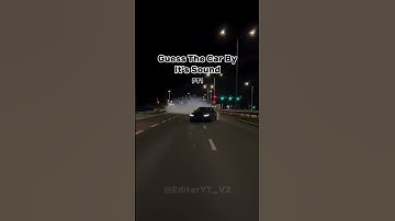 Guess The Car By Its Sound PT1 | #cars #cartok #automotive #automobile #fyp #shorts #viral