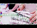 STUDIO VLOG ❅ | Cute Packaging & Meet Oreo the crazy cat! | VLOGMAS DAY SIX