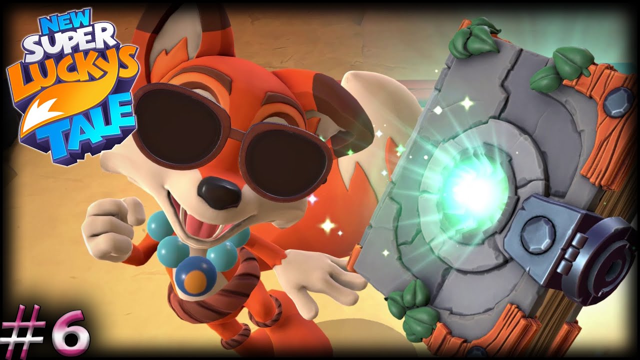 NEW SUPER LUCKY'S TALE Walkthrough Gameplay Part 6 - BEACH PARTY (No Commentary)