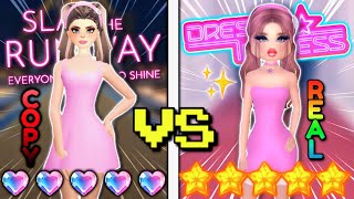 ONLY Playing COPIED Versions of DRESS TO IMPRESS! (Fashion Show Games) | ROBLOX screenshot 3