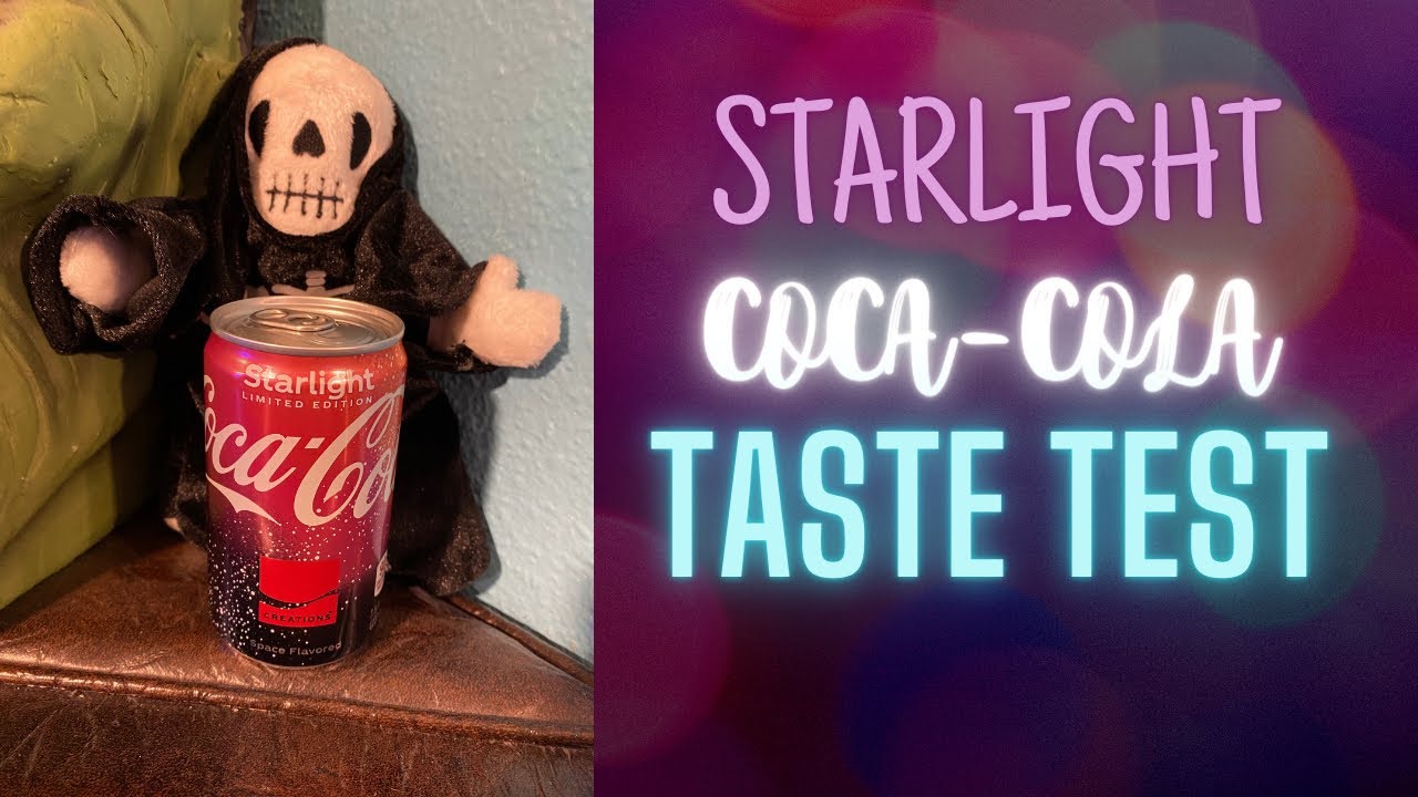 Taste Test for the new Coca-Cola Creations Starlight Soda