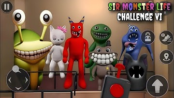 Garten Of Banban Sir Monster Life Challenge 6, Chapter 1,4 - Android Gameplays