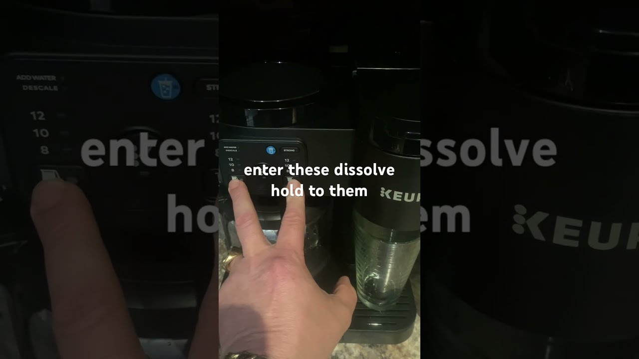 How To Descale New 2025 KEURIG GEN 2 Duo That Don T Have 8 And 12 Oz Buttons