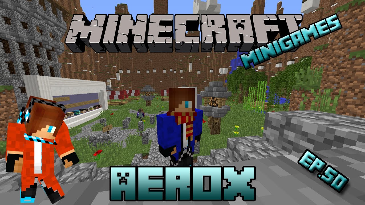 Minecraft Minigames: [Ep.50] AEROX - Kitpvp - YouTube