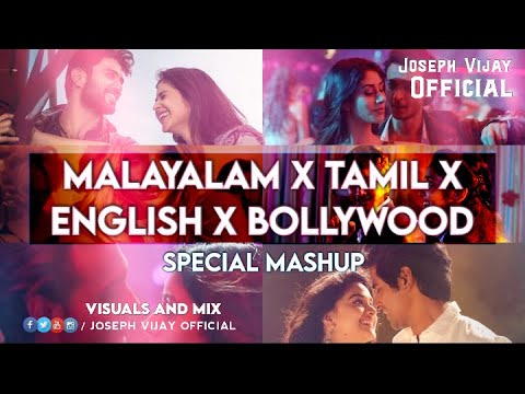 Malayalam x Tamil x English x Bollywood Mashup |Dj Rash & Dj Akhil & VdjGoku | Joseph Vijay Official