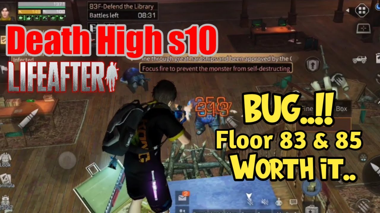 Deathigh Season 10, Floor 81-85 Easy... | Chaos City | Lifeafter