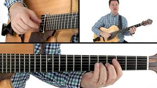 Fingerstyle Jazz Guitar Lesson - Guide Tone Voice Leading - Sean McGowan