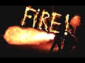 Slow motion cannon fire at night!