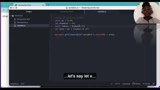 Week 15 :  Lesson 2 - JavaScript  Variables and Operators