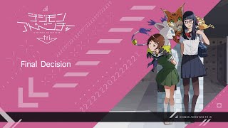Final Decision - Digimon Adventure Tri. 5 Kyousei Original Soundtrack