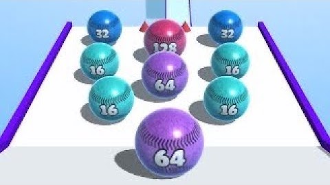 Ball Merge 2048 - All Levels Ball Gameplay Android, iOS(Level 43-59)