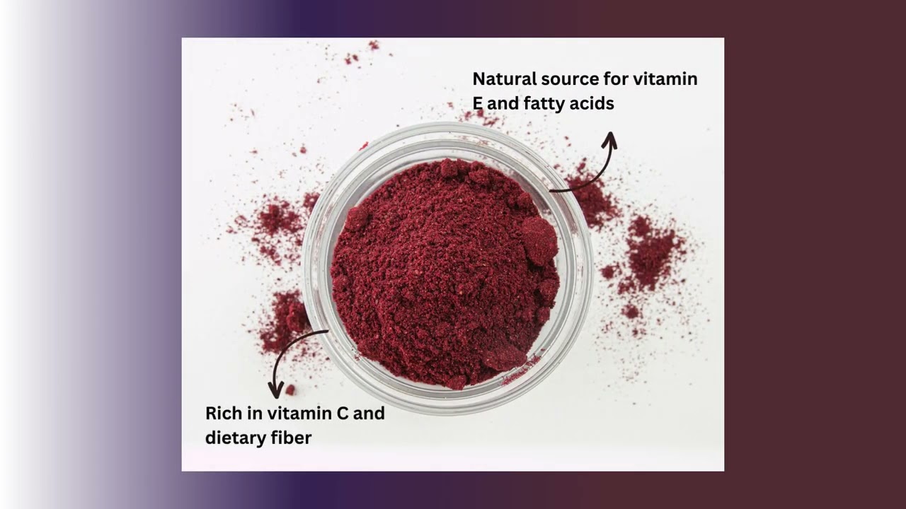 Natural Nordic Blackcurrant powder